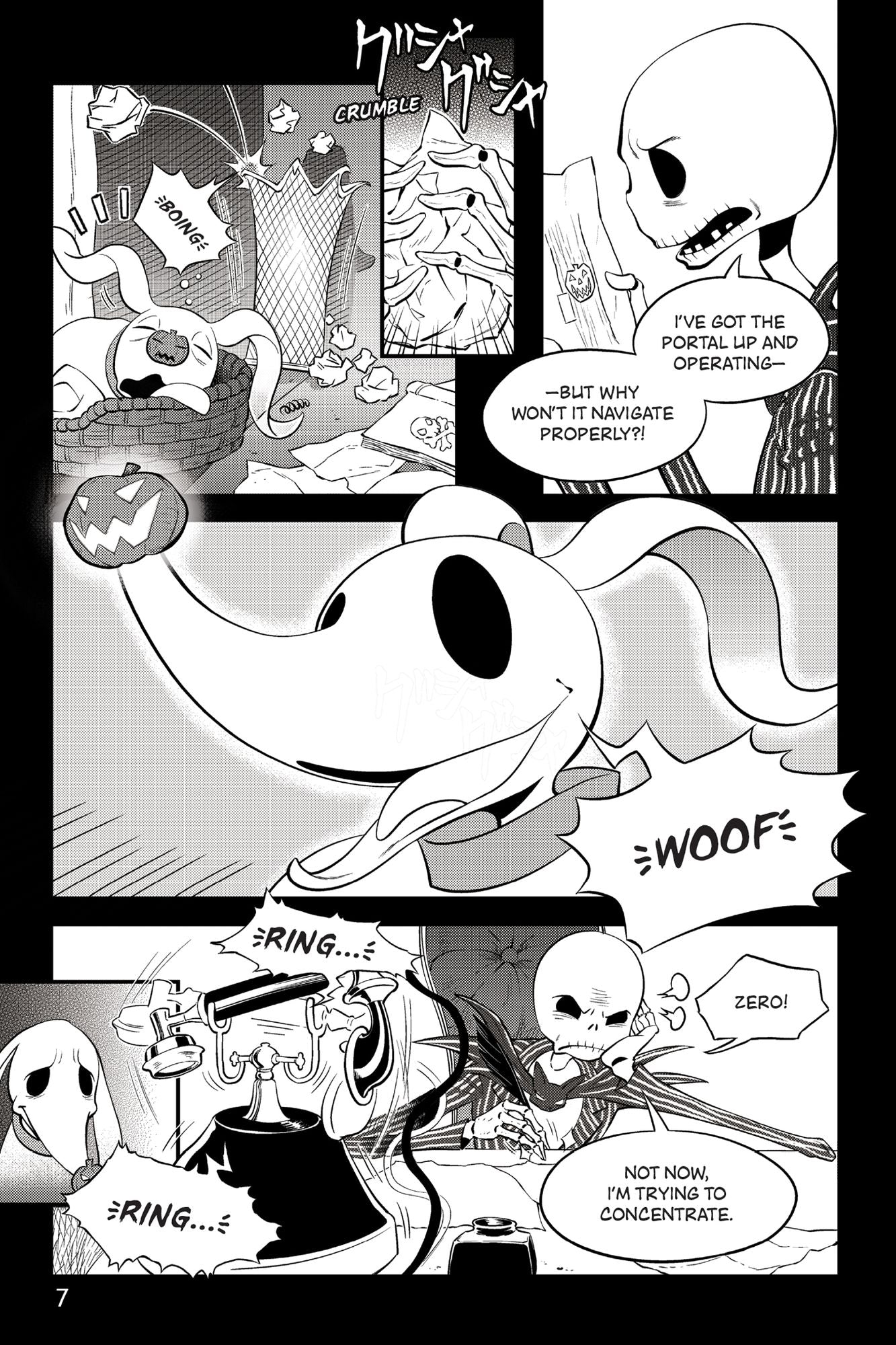 Disney Manga: Tim Burton's The Nightmare Before Christmas: Zero's Journey (Ultimate Manga Edition with Sprayed Edges)
