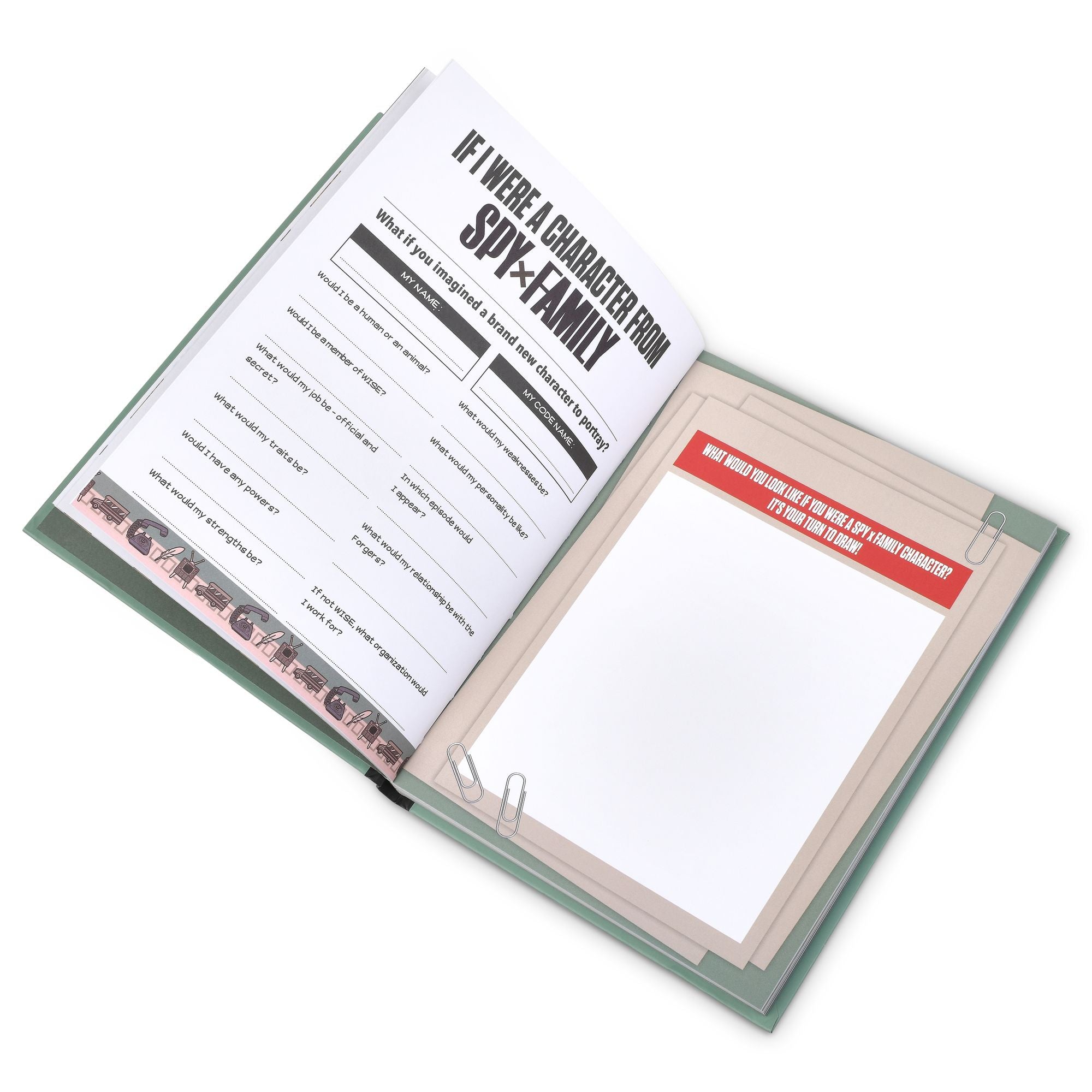 SPY x FAMILY S1 Fan Notebook