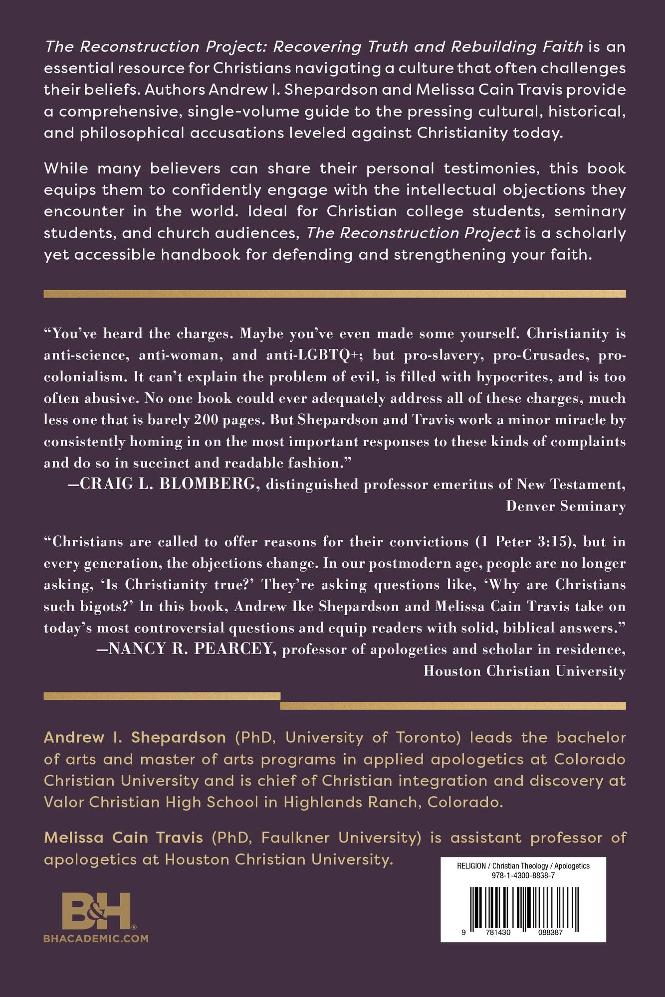 The Reconstruction Project: Recovering Truth and Rebuilding Faith