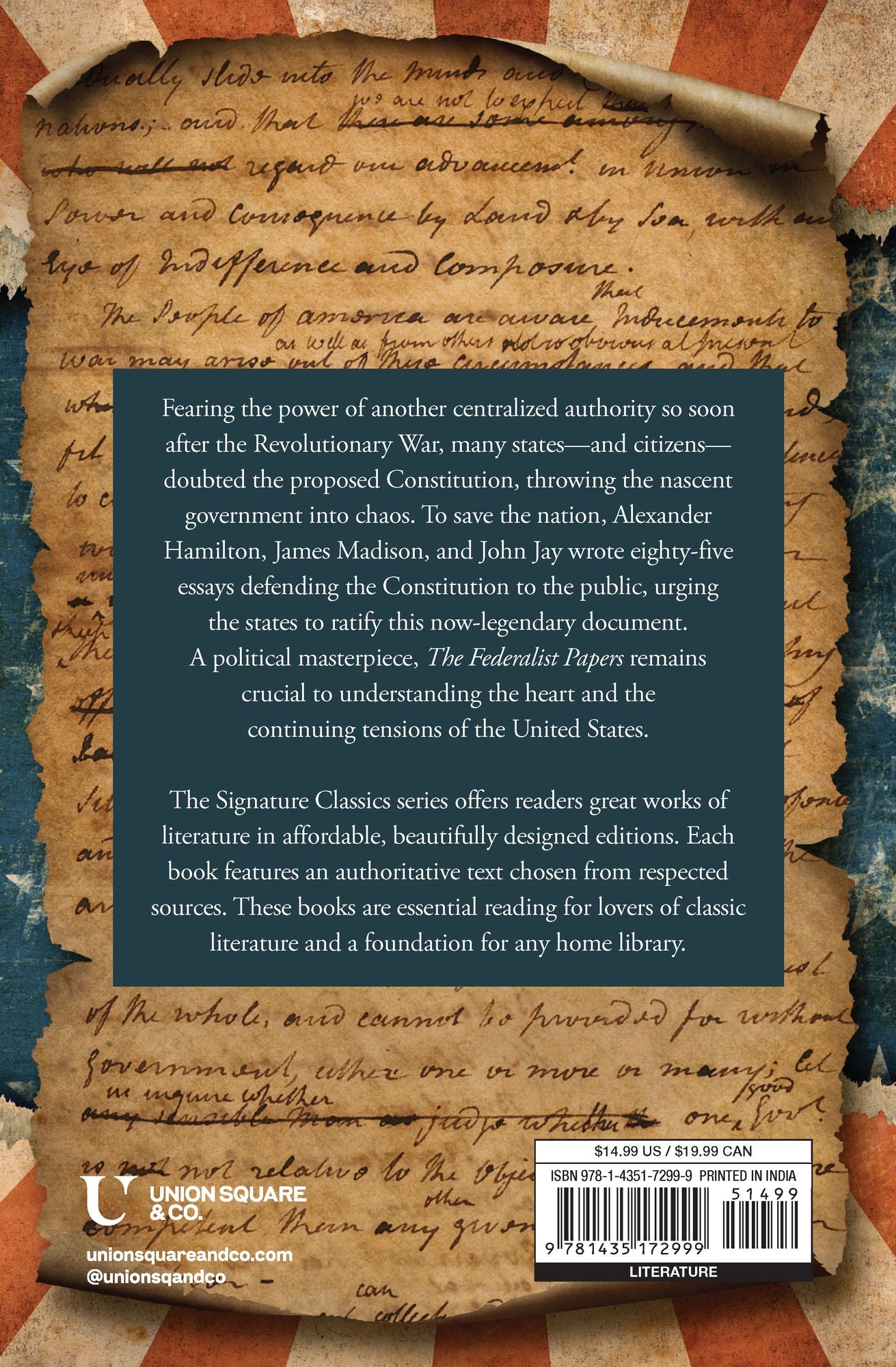 The Federalist Papers