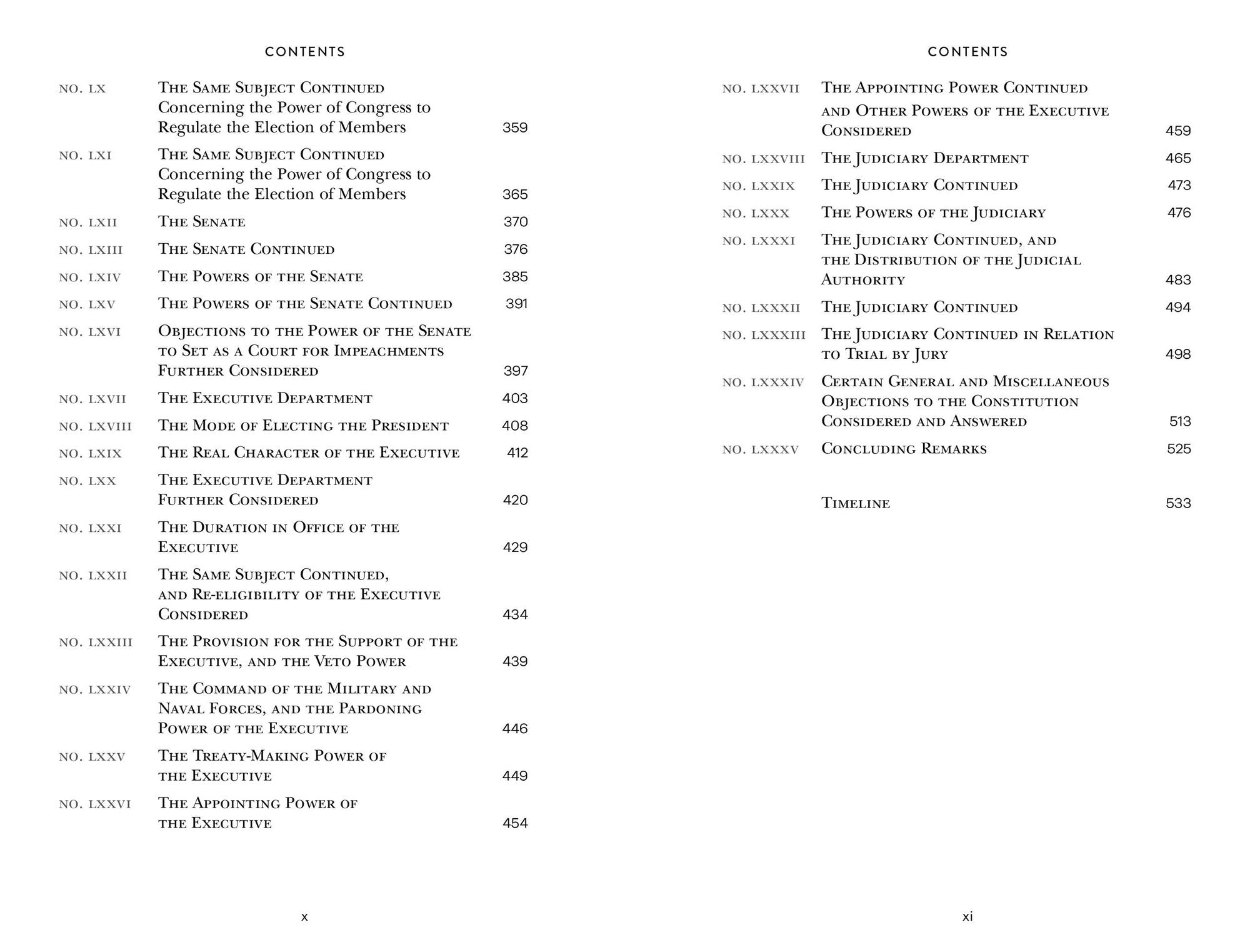 The Federalist Papers