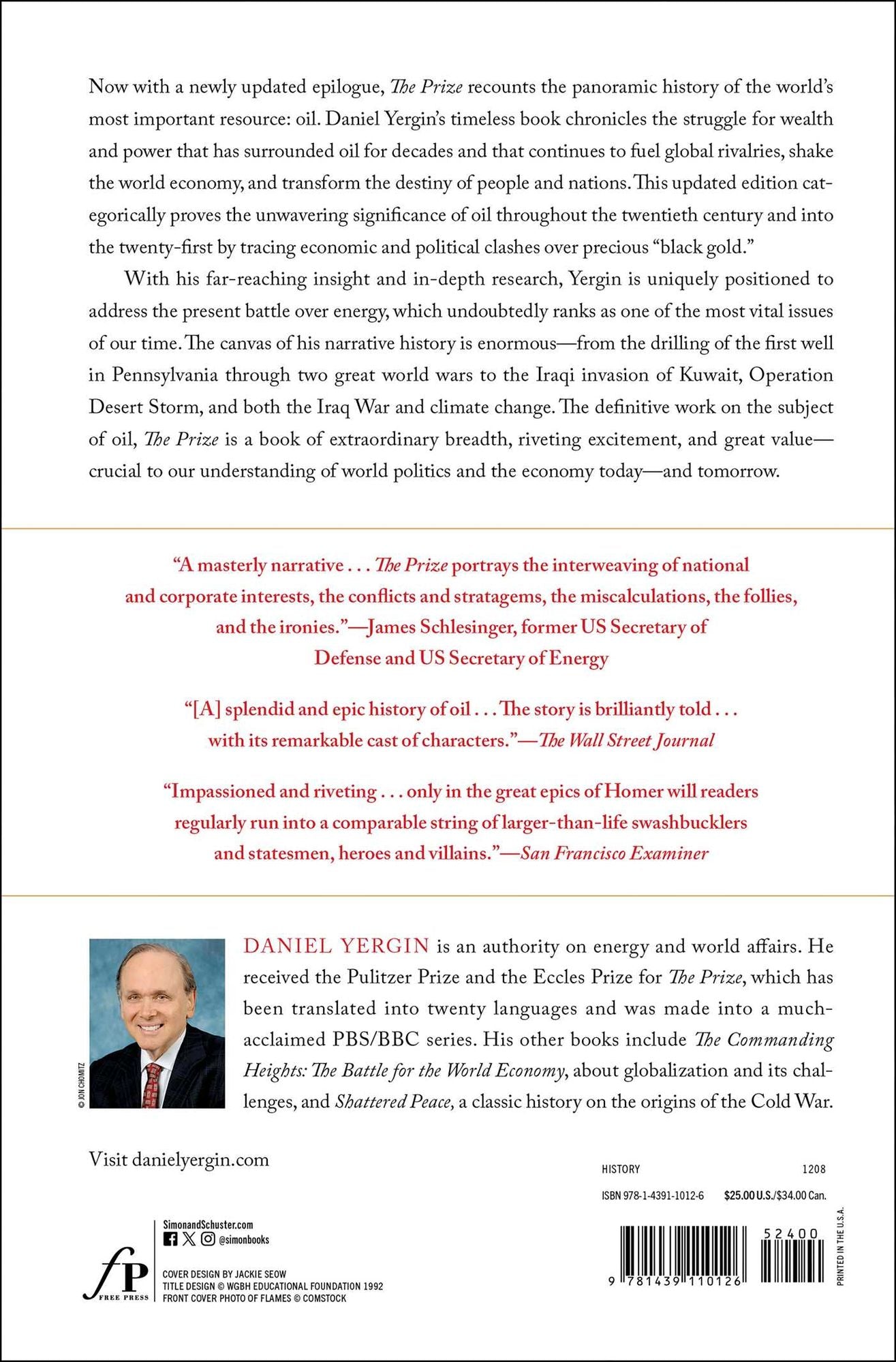 The Prize: The Epic Quest for Oil, Money & Power (Pulitzer Prize Winner)