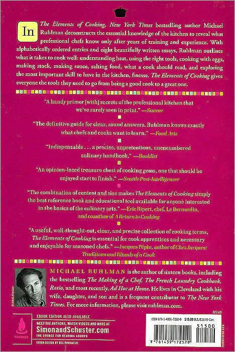 The Elements of Cooking: Translating the Chef's Craft for Every Kitchen