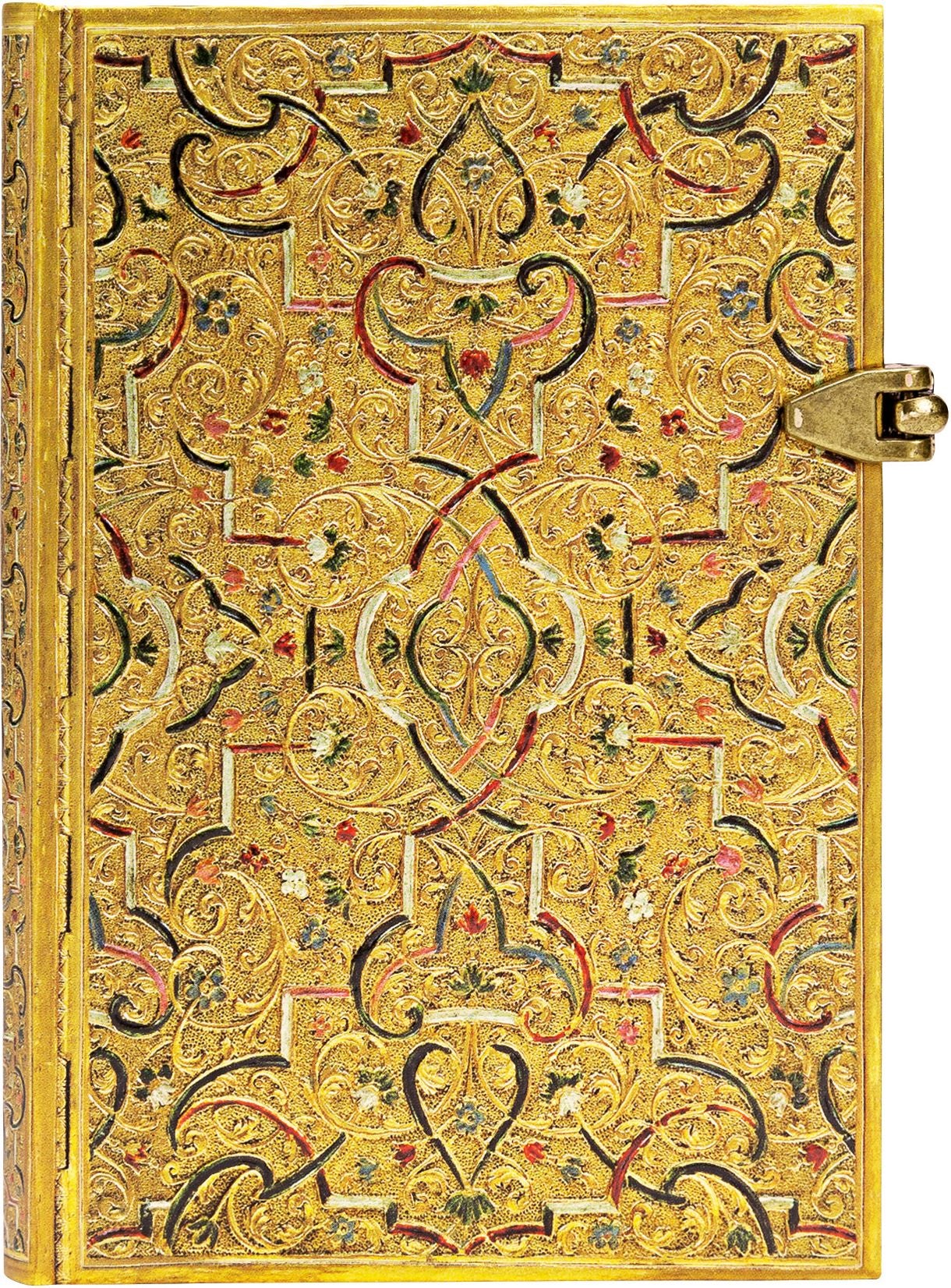 Paperblanks Gold Inlay Hardcover Journals Mini 208 pg Lined