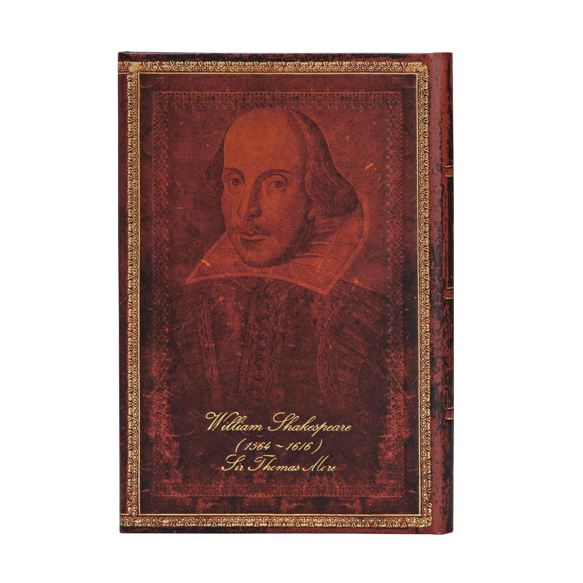 Shakespeare, Sir Thomas More Hardcover Journals Mini 176 pg Unlined Embellished Manuscripts Collection