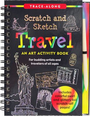 Scratch & Sketch Travel (Trace-Along): An Art Activity Book
