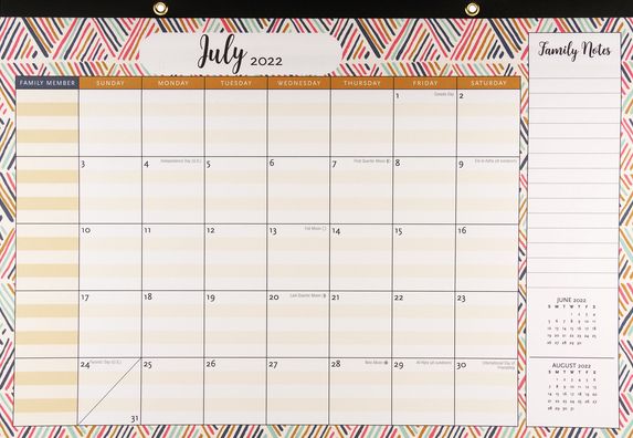 2023 Famiy Desk Planner and Wall Calendar (11'' X 17'')