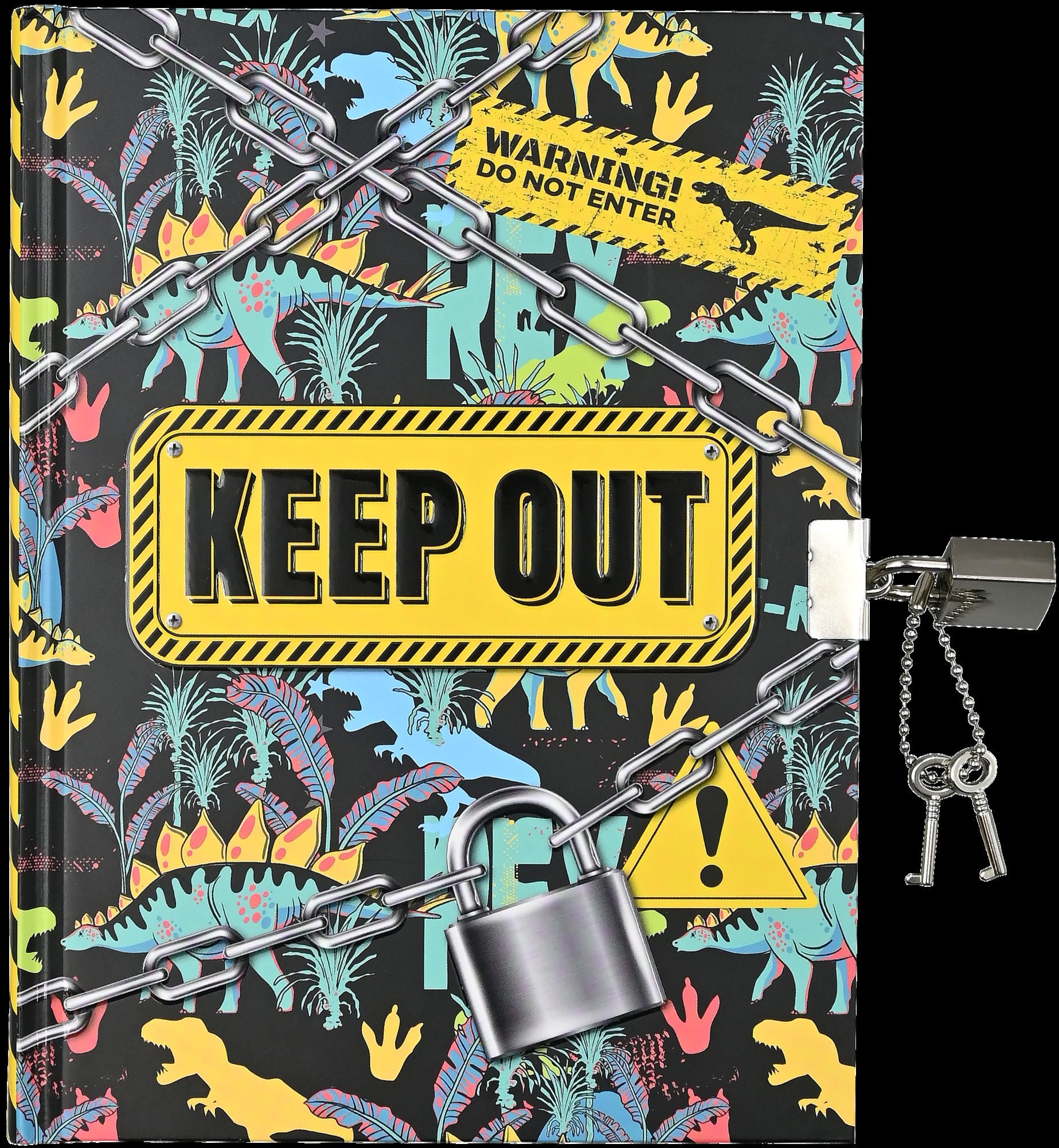 Keep Out! Locking Journal (Diary with Lock)