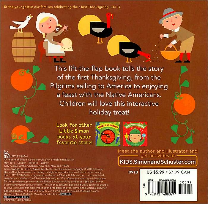 The First Thanksgiving: A Lift-the-Flap Book