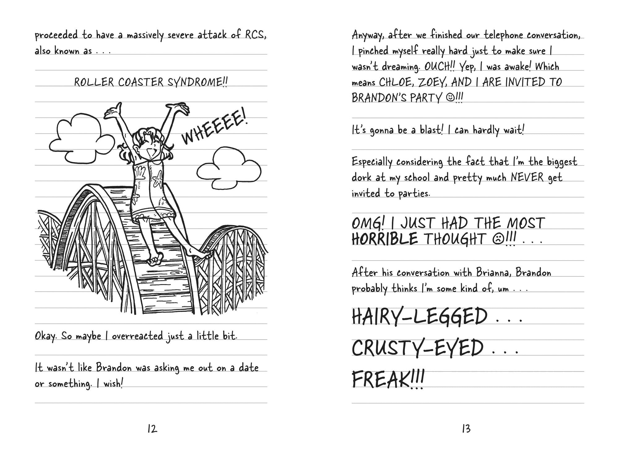 Tales from a Not-So-Graceful Ice Princess (Dork Diaries Series #4)