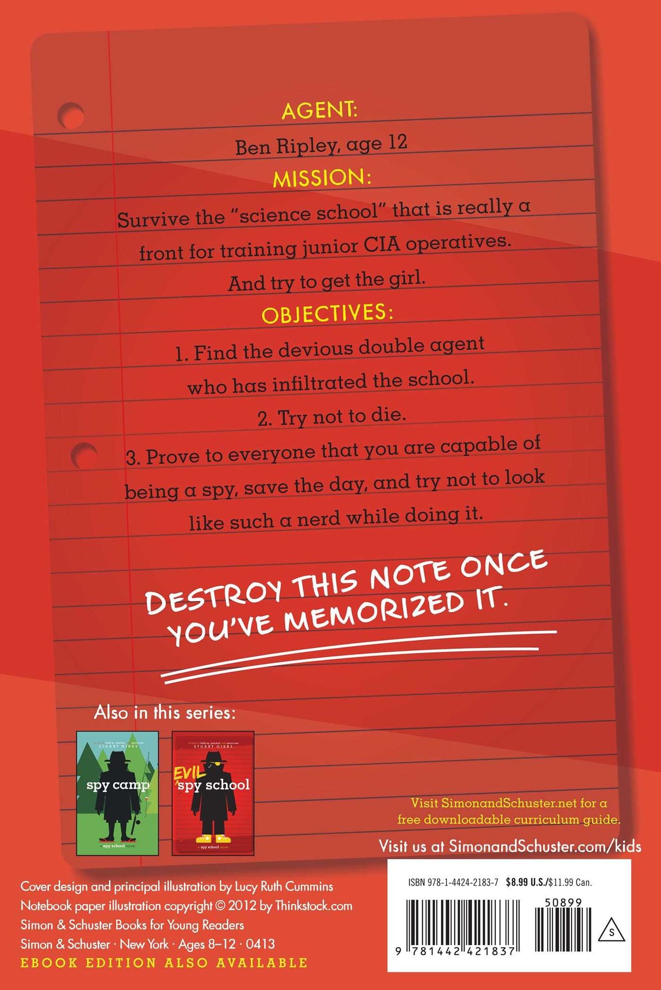 Spy School (Spy School Series #1)