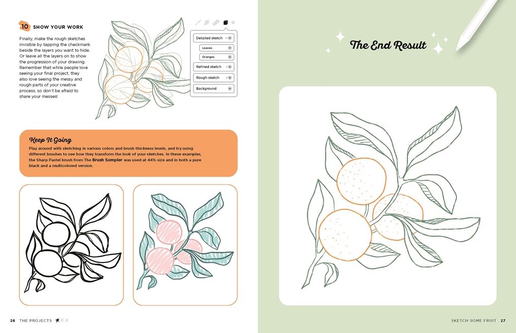 Get Started with Procreate: The 10-Step Guide to Drawing on Your iPad: Contains 20 Project Tutorials
