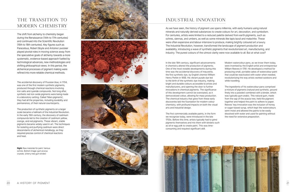 The Natural Pigment Handbook: A Maker's Guide to the Art, Stories and Recipes for Creating Paint