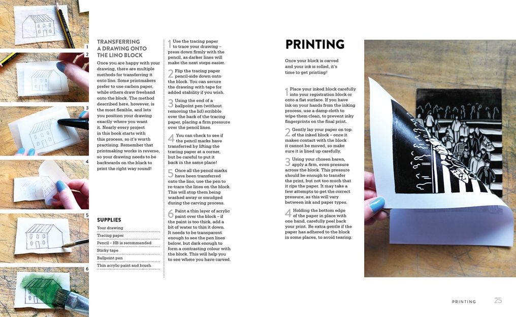 Linocut Printmaking in the City: Tools and Techniques for the Urban Artist
