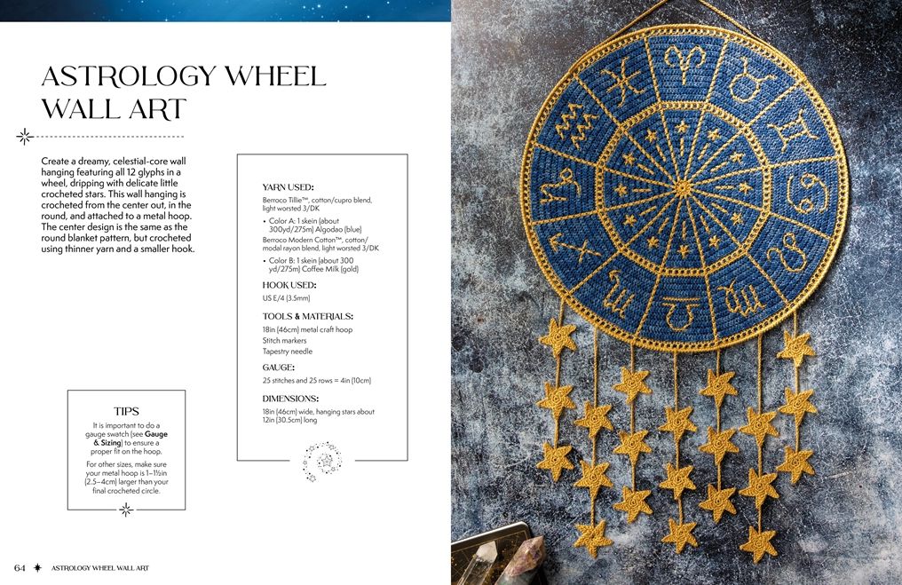 Zodiac Mosaic Crochet: A celestial guide to overlay colorwork