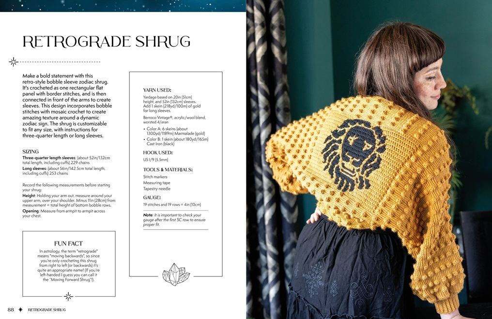 Zodiac Mosaic Crochet: A celestial guide to overlay colorwork