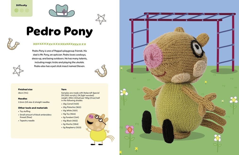Knitting Peppa Pig: Over 20 adorable knitted toy patterns for hours of fun!
