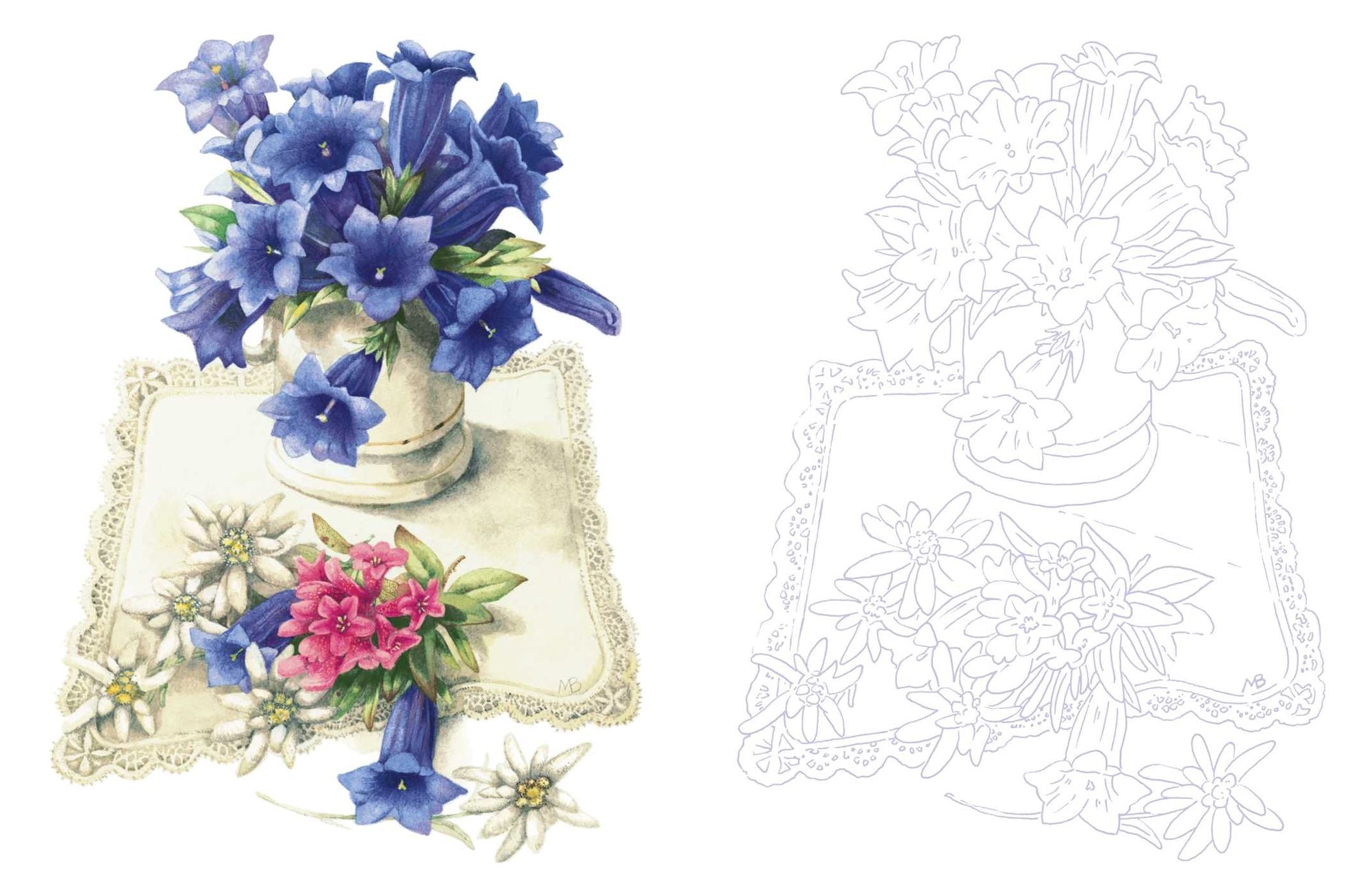 Posh Adult Coloring Book: Inspired by Nature