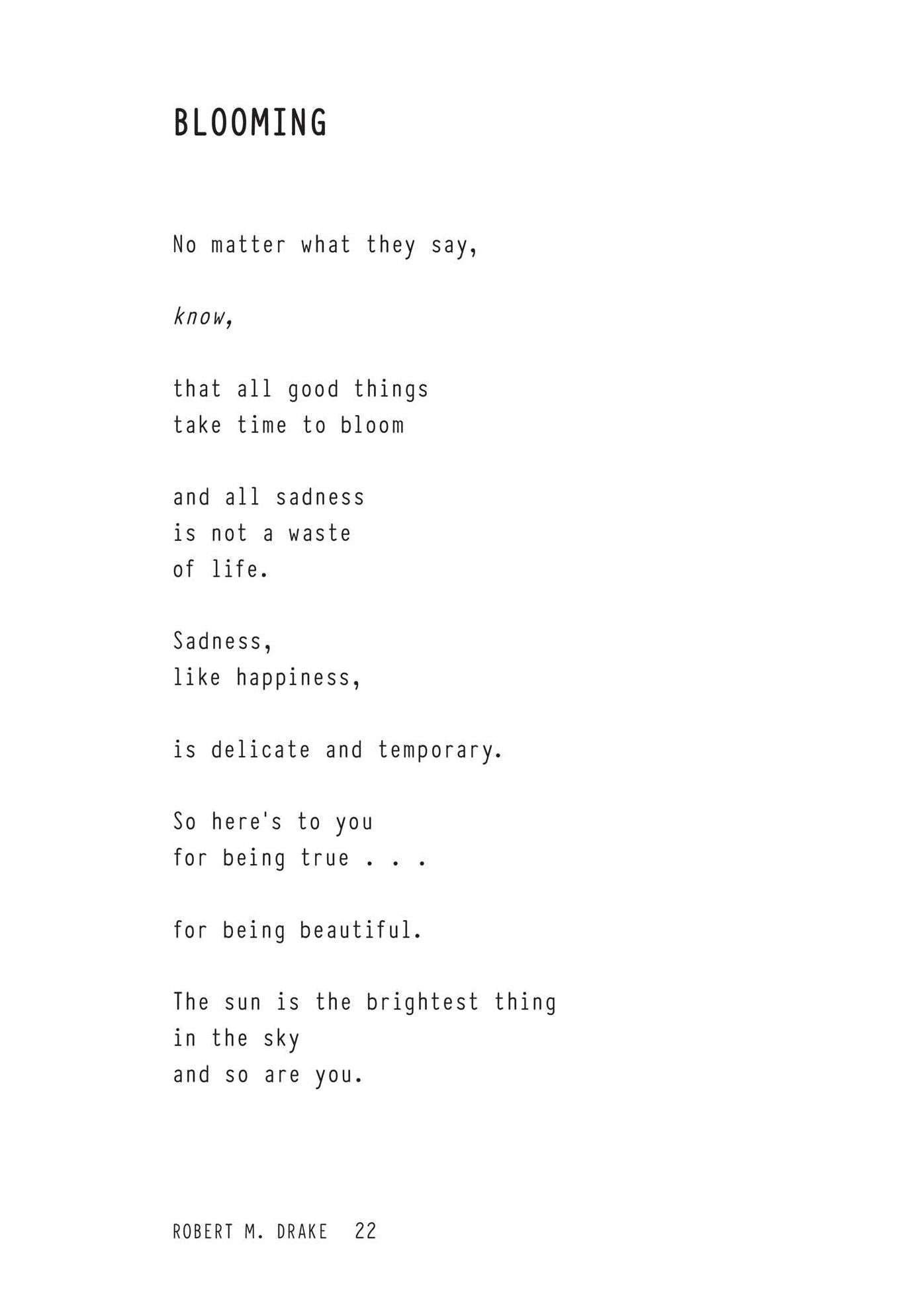 Empty Bottles Full of Stories