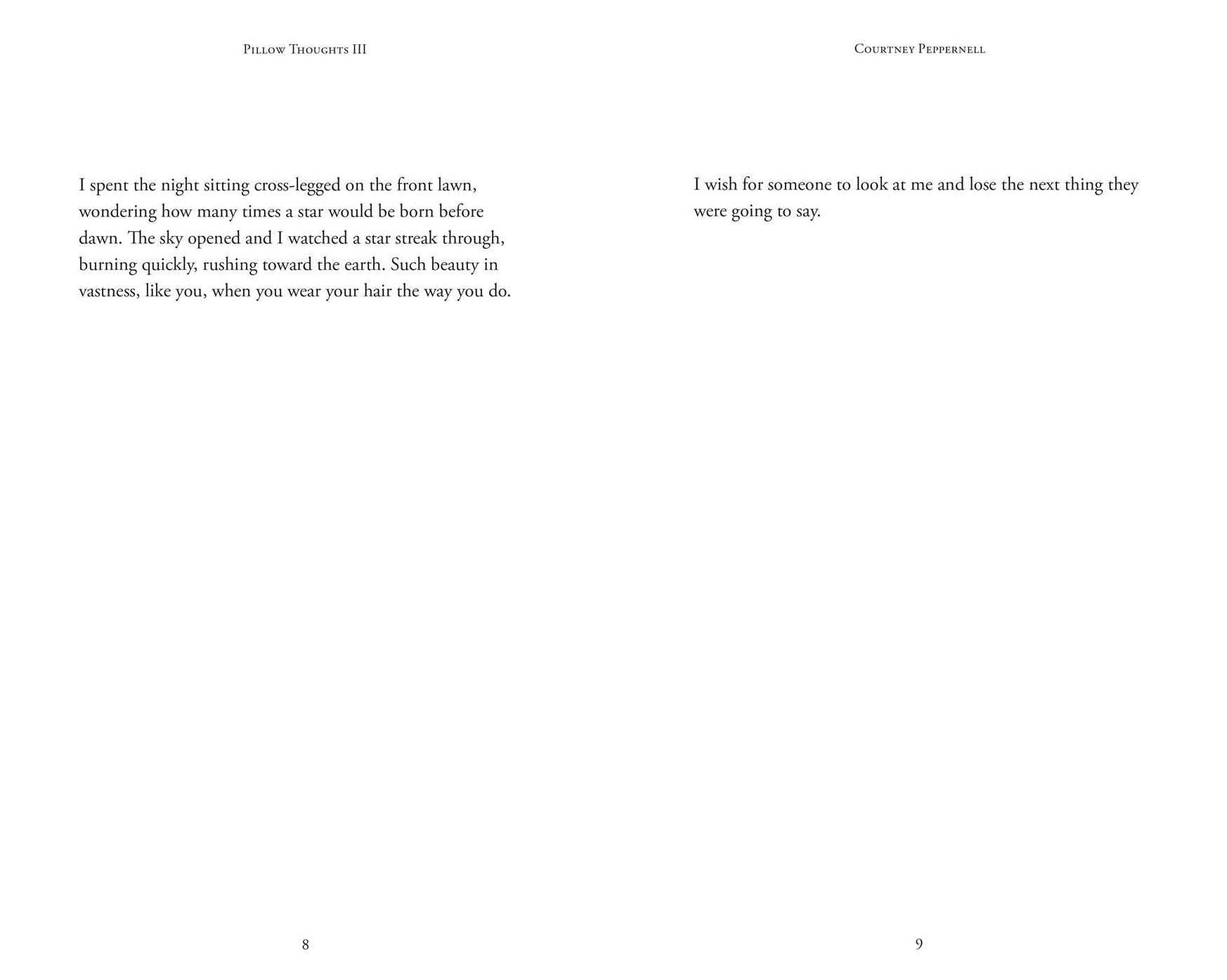 Pillow Thoughts III: Mending the Mind