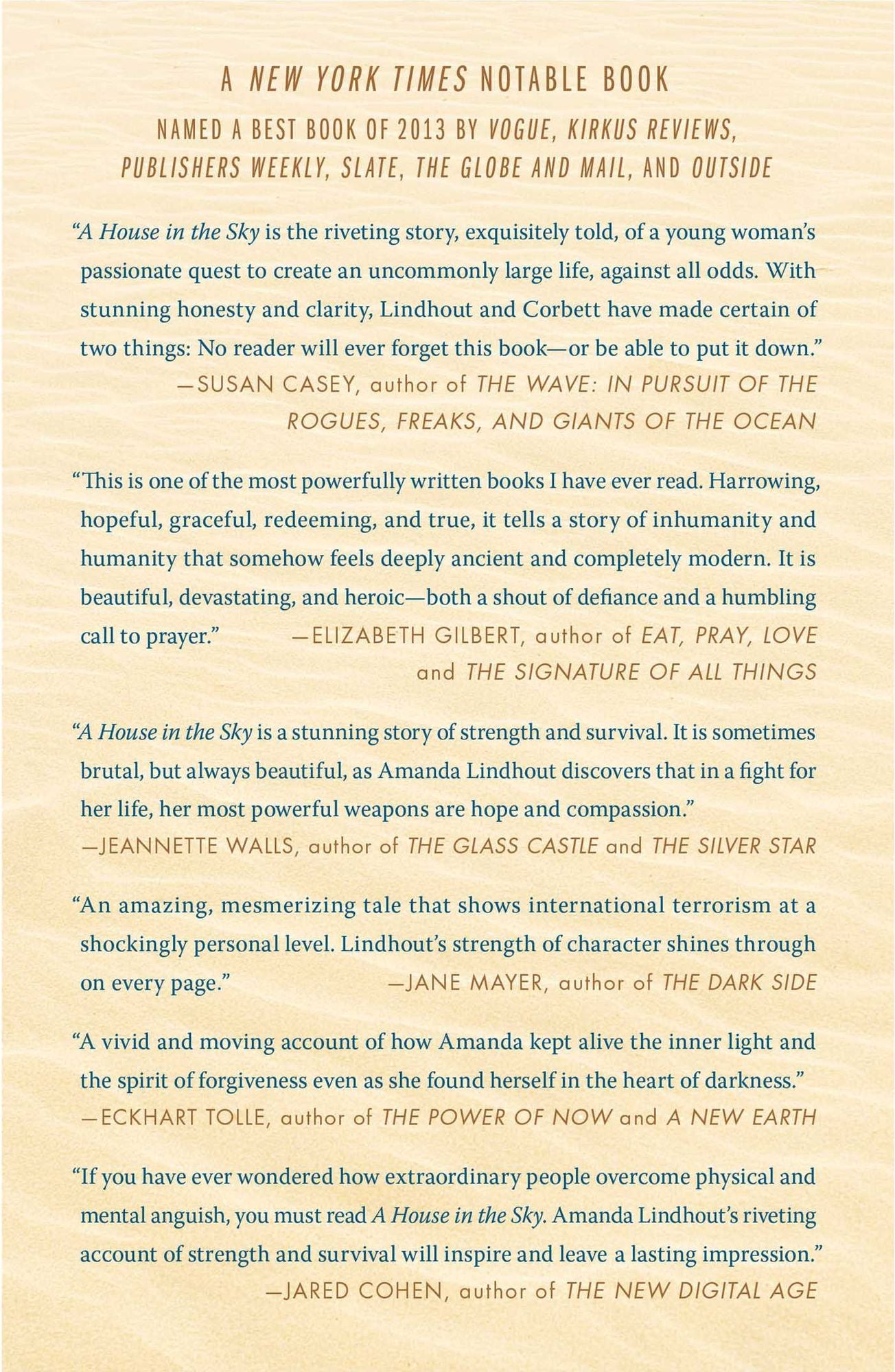 A House in the Sky: A Memoir