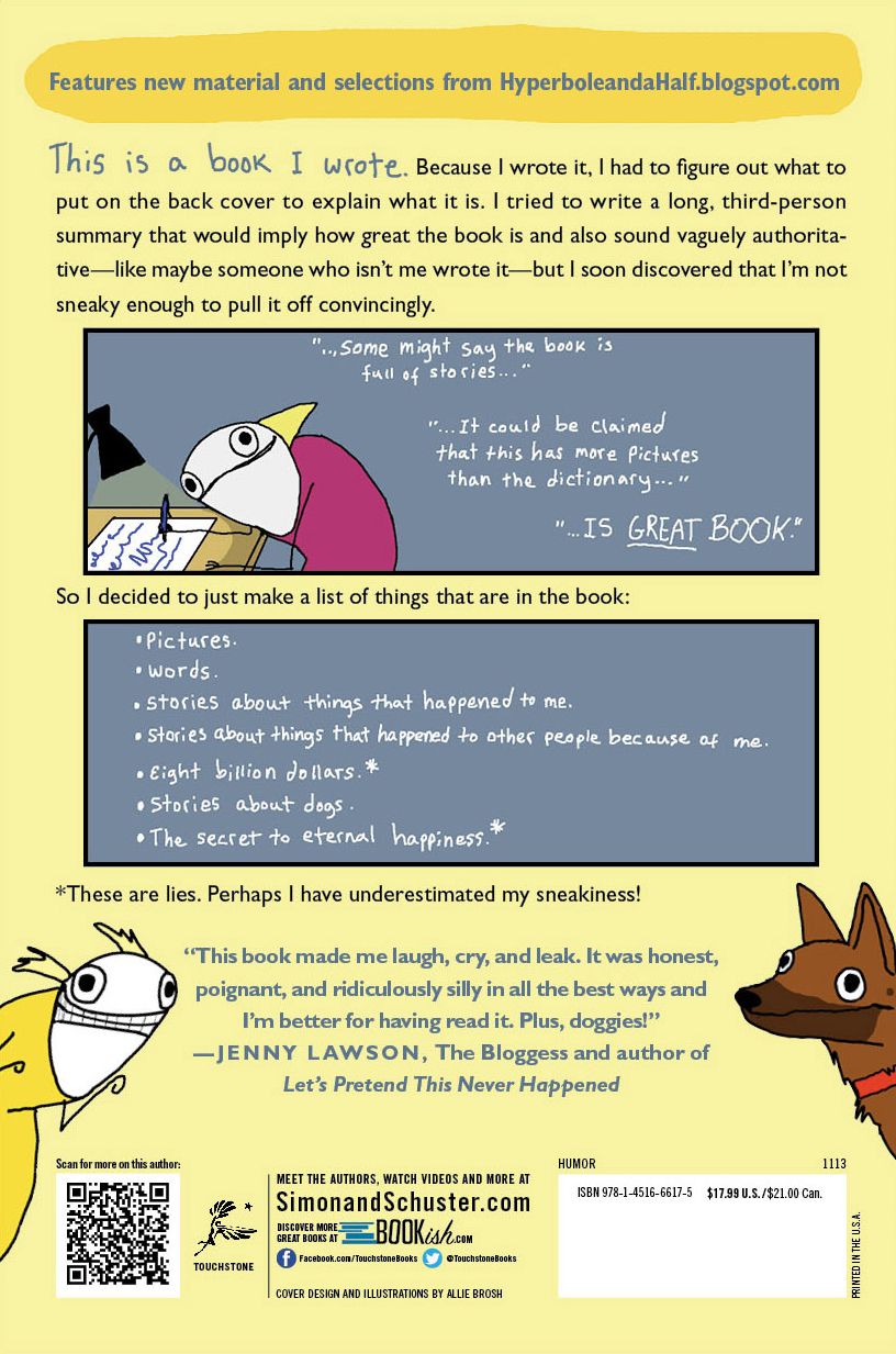 Hyperbole and a Half: Unfortunate Situations, Flawed Coping Mechanisms, Mayhem, and Other Things That Happened