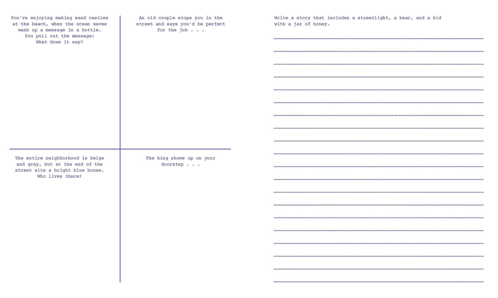 642 Things to Write About Journal: Young Writer's Edition