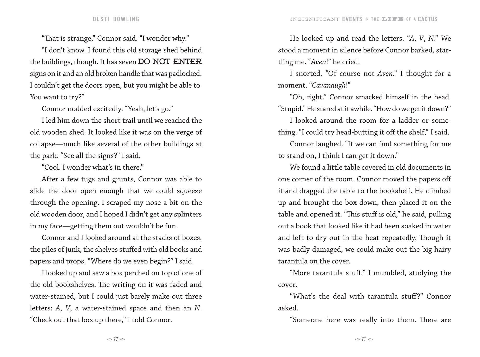 Insignificant Events in the Life of a Cactus (Life of a Cactus Series #1)