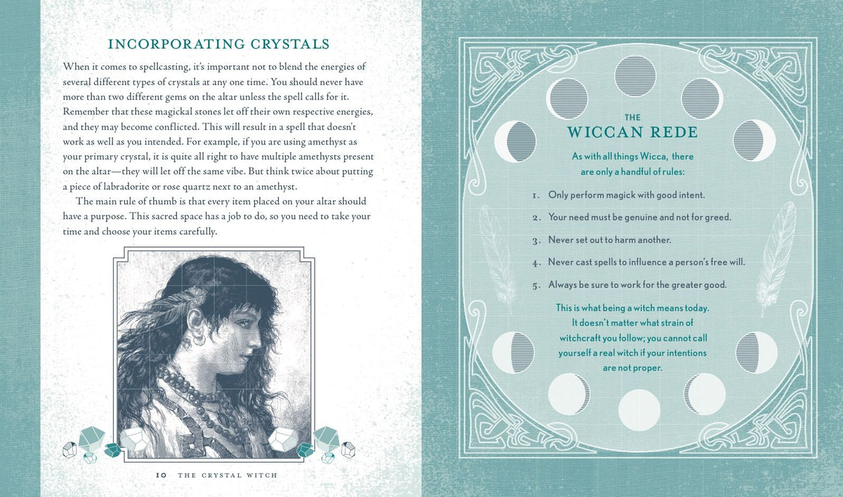 The Crystal Witch: The Magickal Way to Calm and Heal the Body, Mind, and Spirit