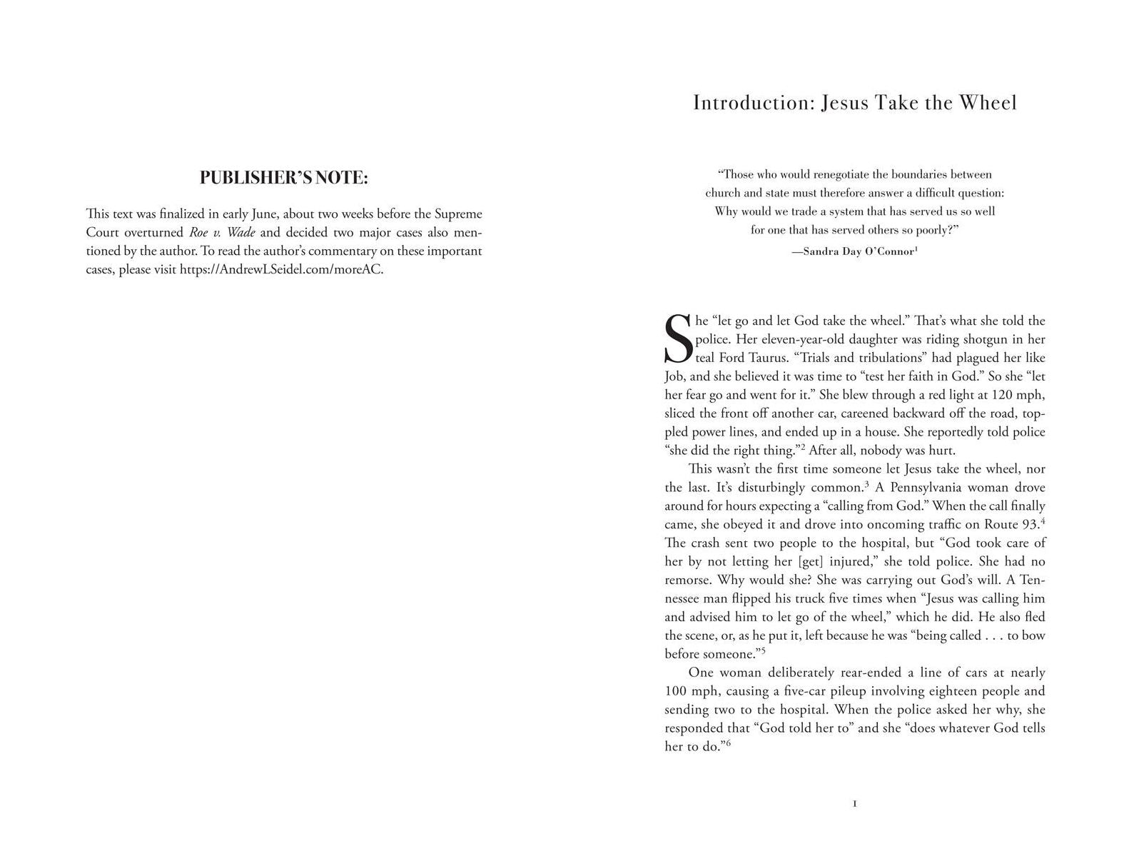 American Crusade: How the Supreme Court Is Weaponizing Religious Freedom