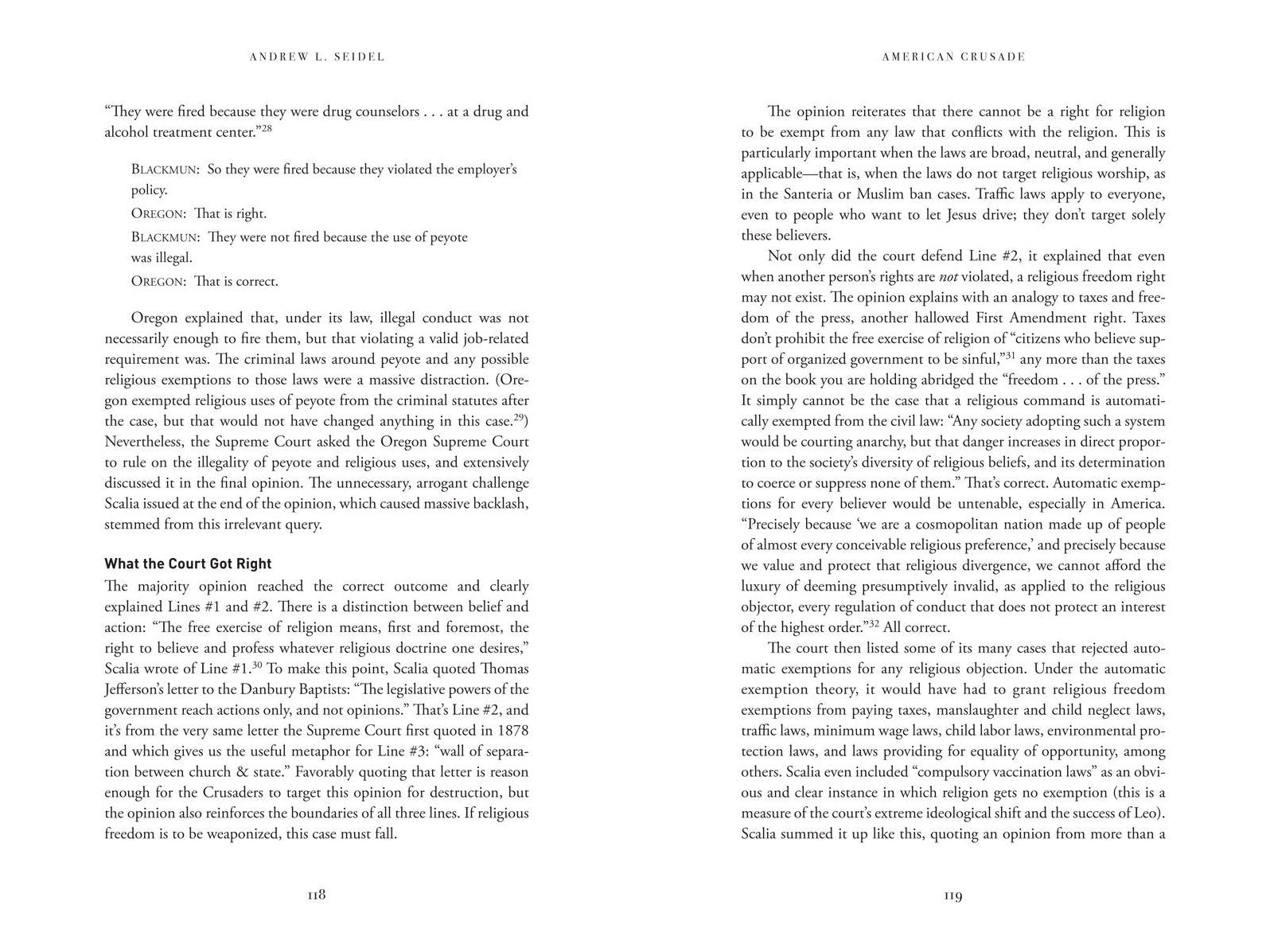 American Crusade: How the Supreme Court Is Weaponizing Religious Freedom