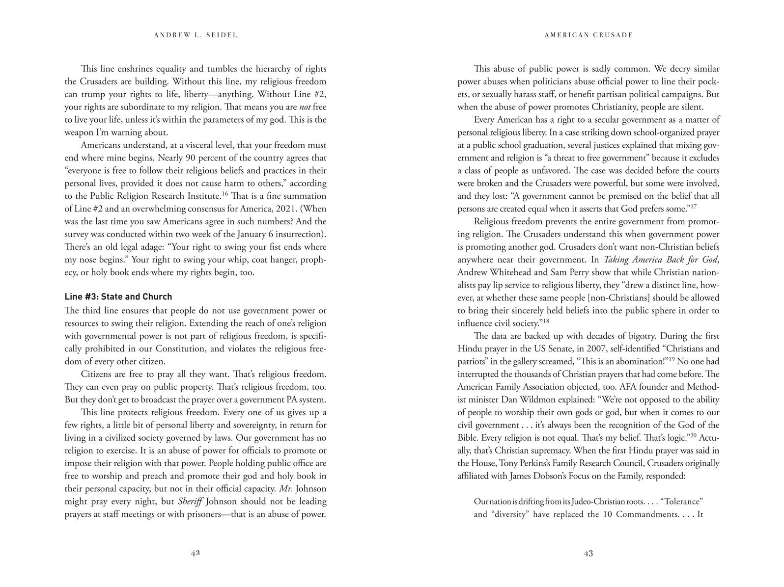 American Crusade: How the Supreme Court Is Weaponizing Religious Freedom