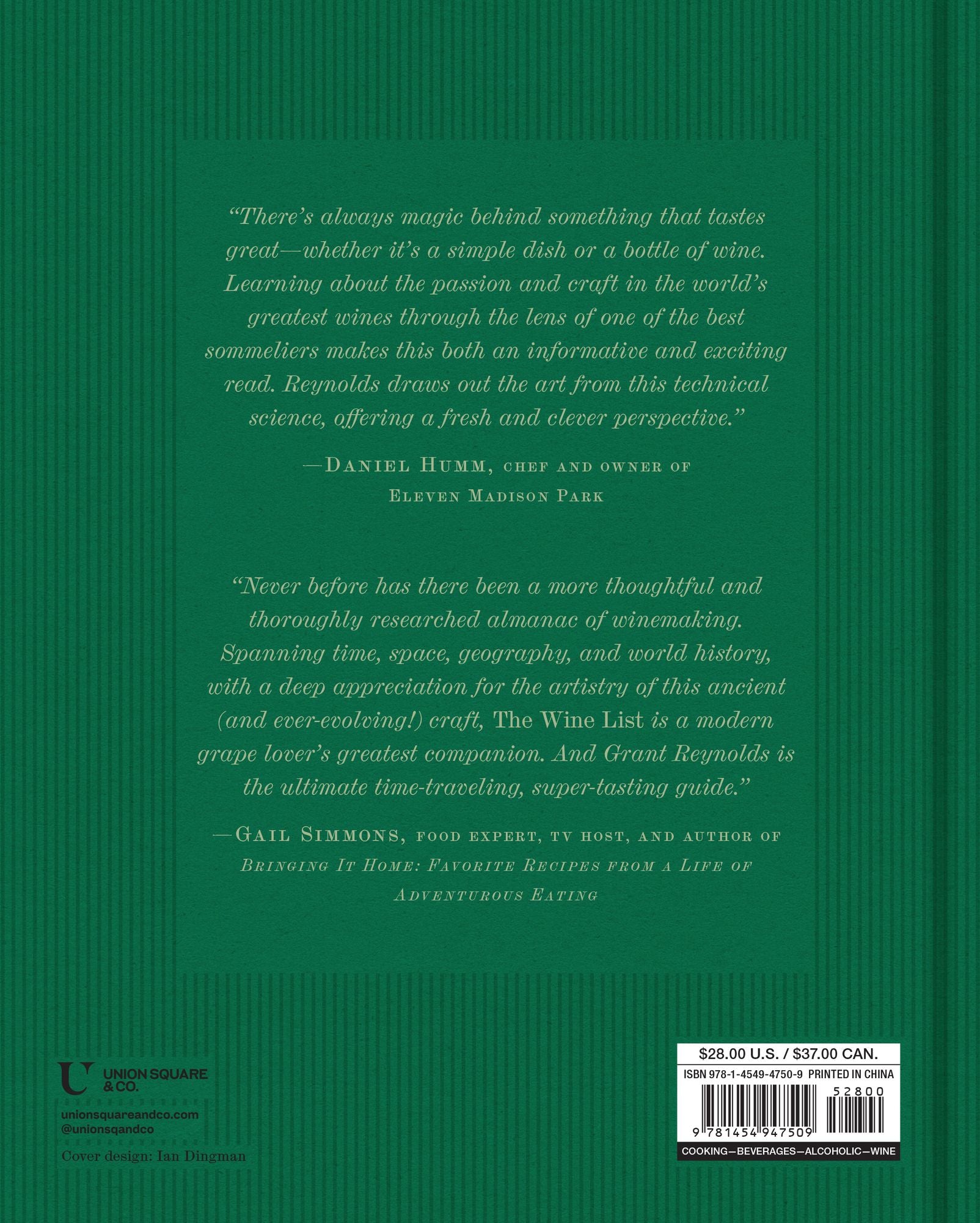 The Wine List: Stories and Tasting Notes behind the World's Most Remarkable Bottles