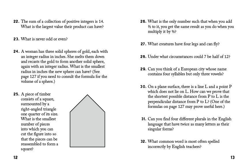 Sip & Solve Two-Minute Brainteasers