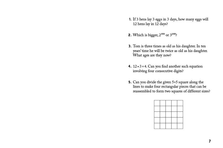 Sip & Solve Two-Minute Brainteasers