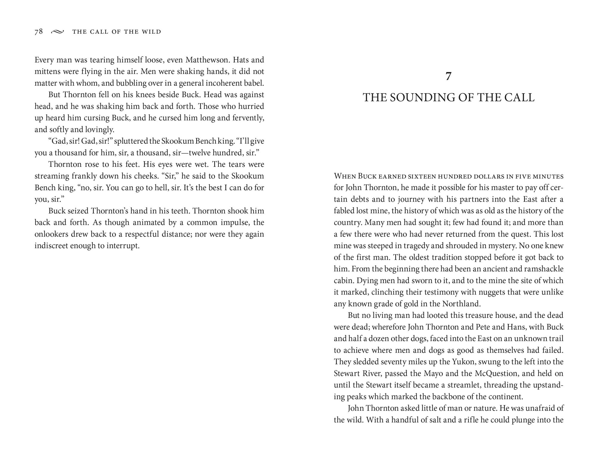 The Call of the Wild and White Fang