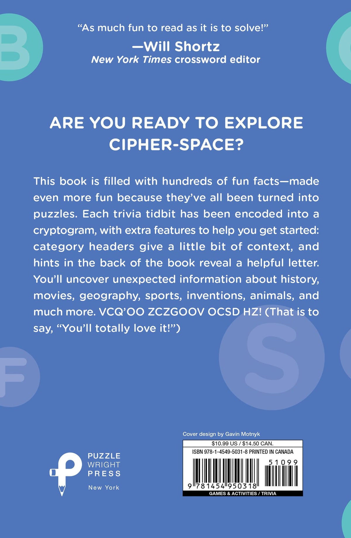 Trivia Cryptograms: When the Code Is Cracked, It Reveals a Fact