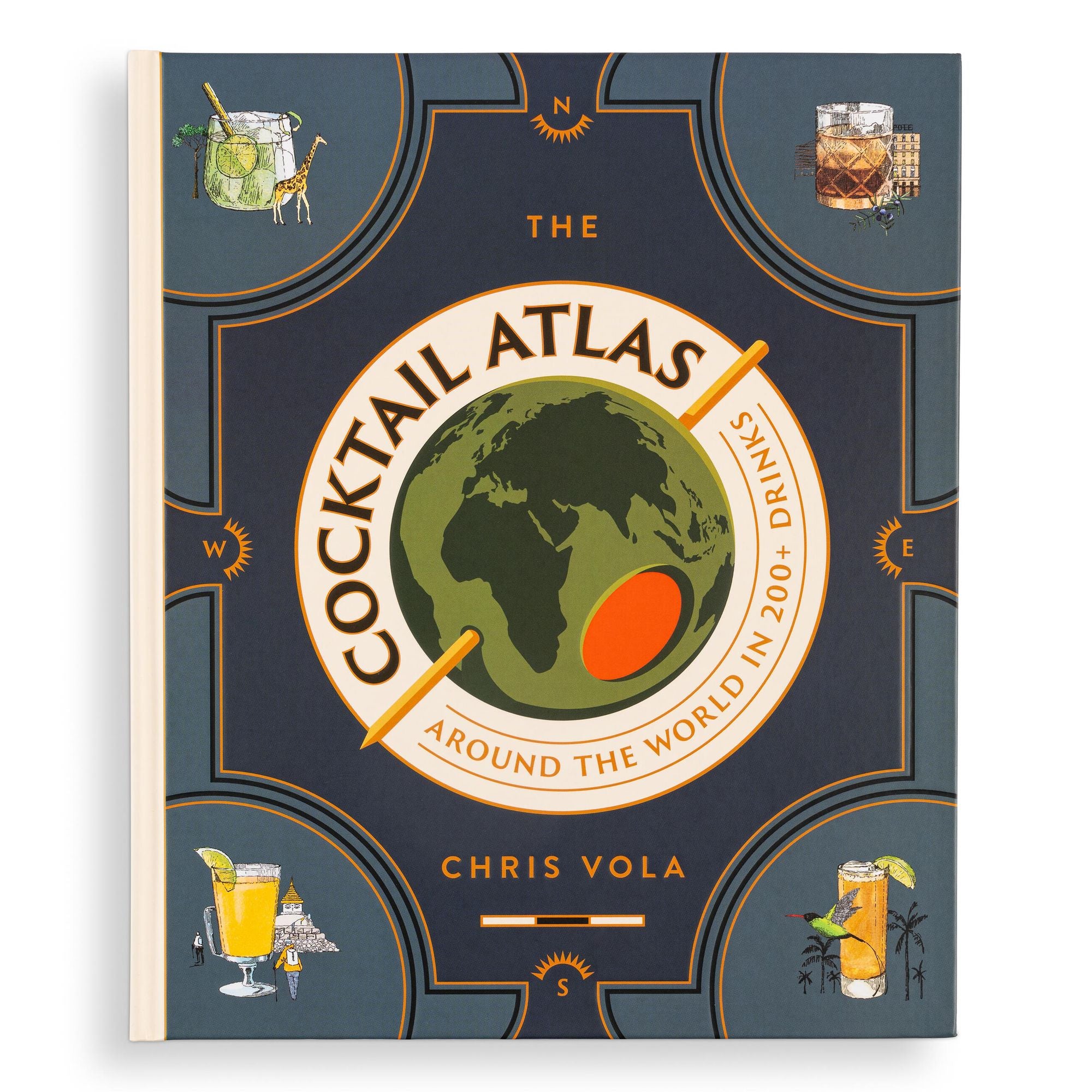 The Cocktail Atlas: Around the World in 200+ Drinks - A Cocktail Book