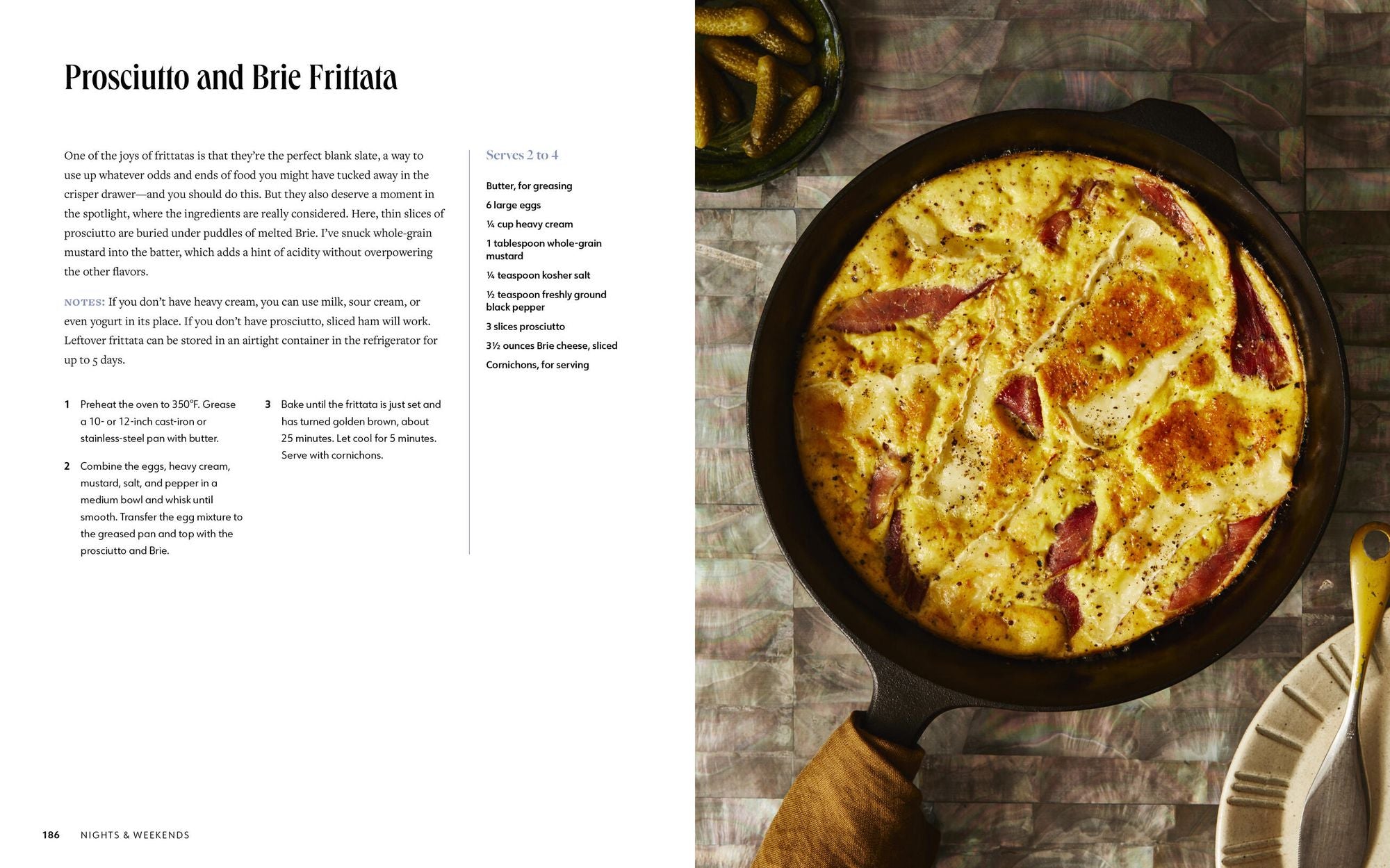 Nights and Weekends: Recipes That Make the Most of Your Time - A Cookbook