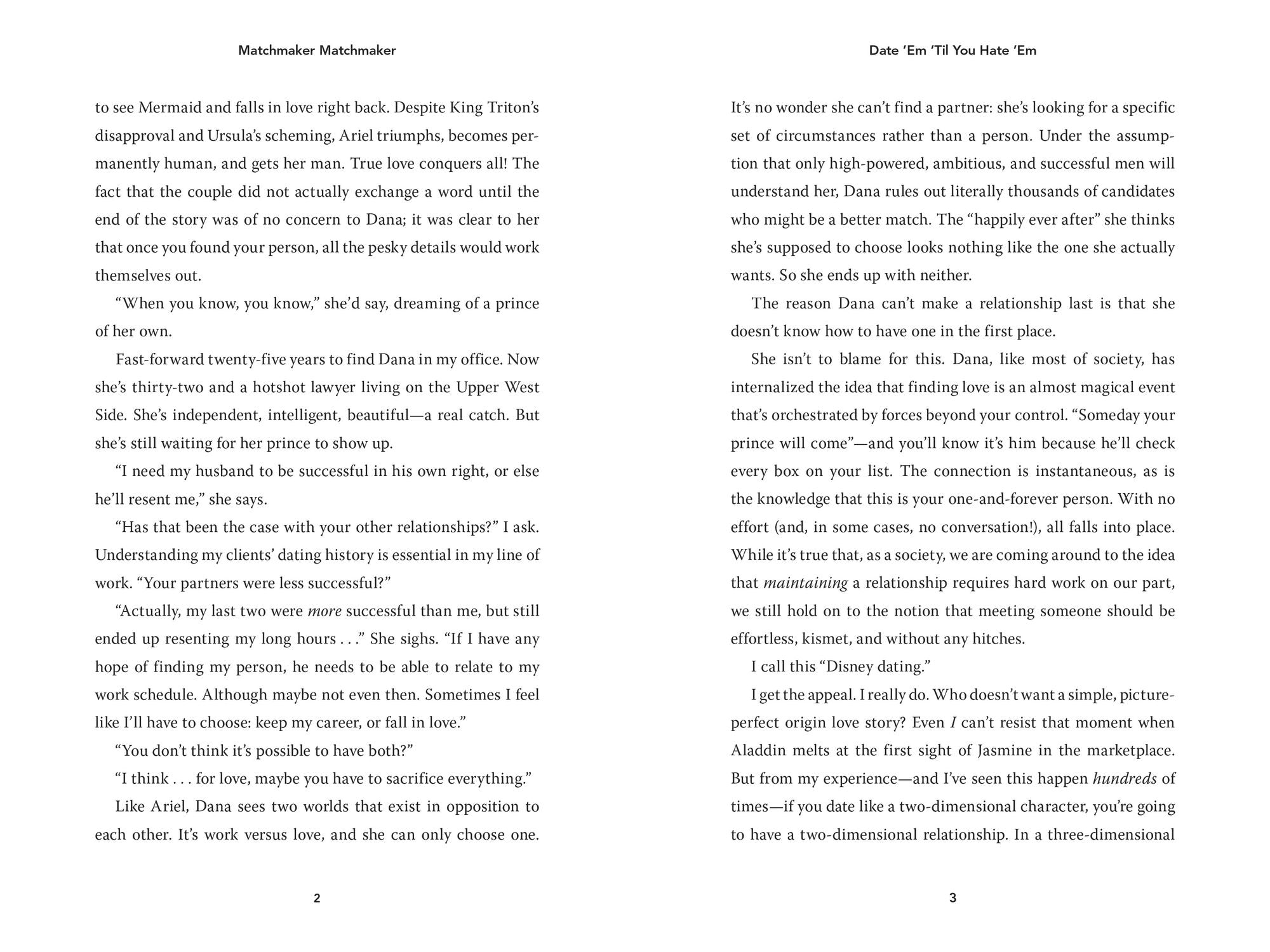 Matchmaker Matchmaker: Find Me a Love That Lasts