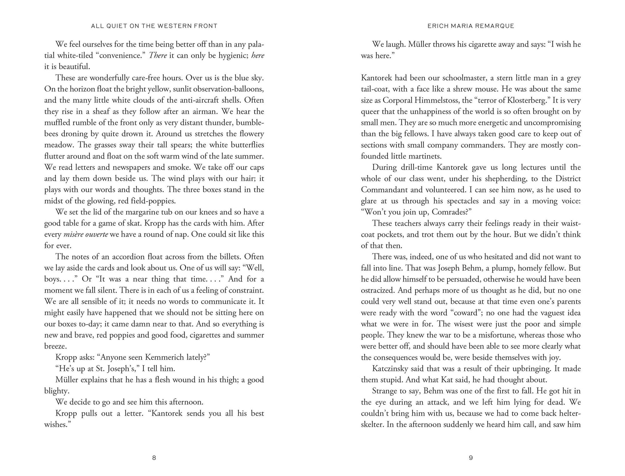 All Quiet on the Western Front