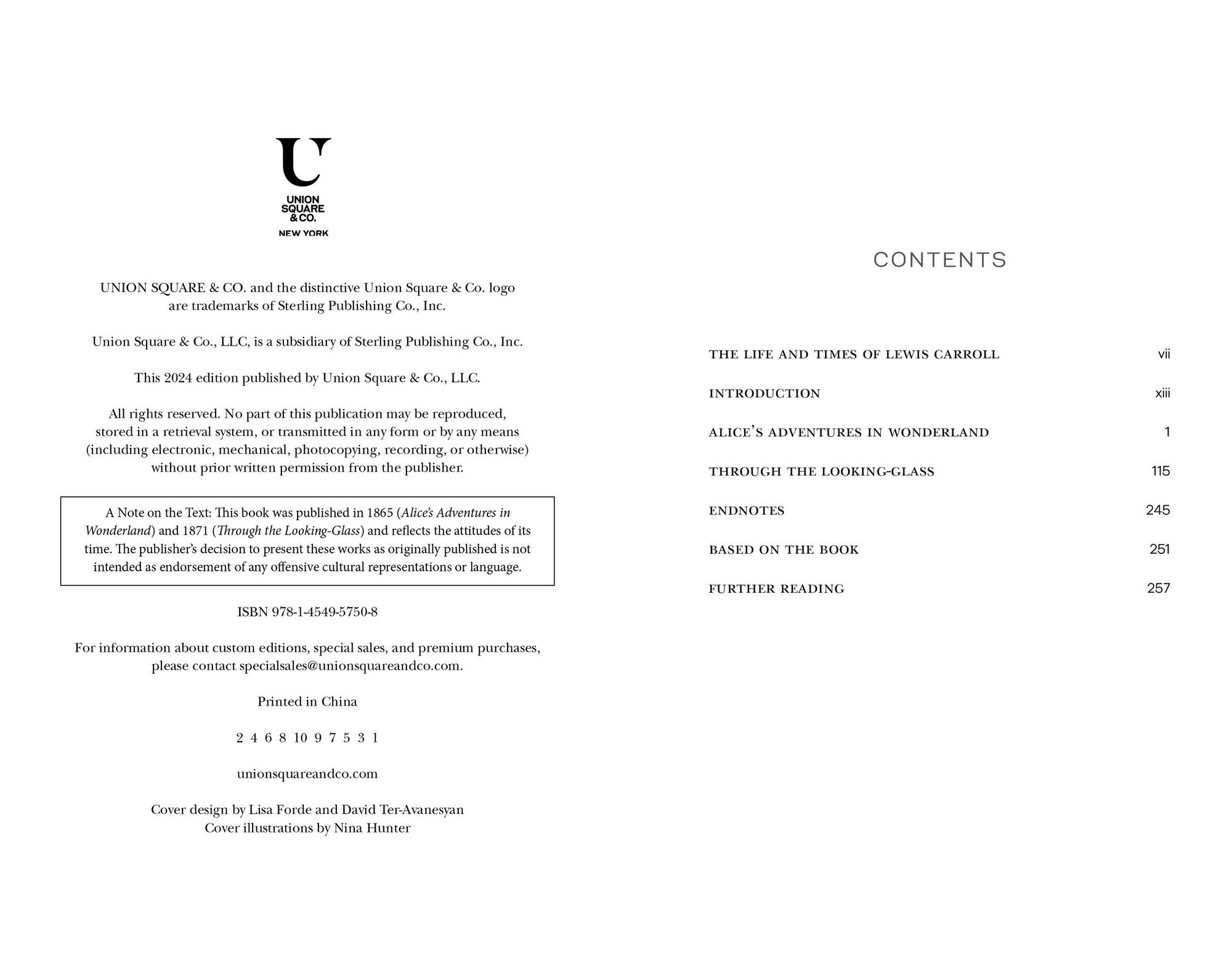 Alice's Adventures in Wonderland