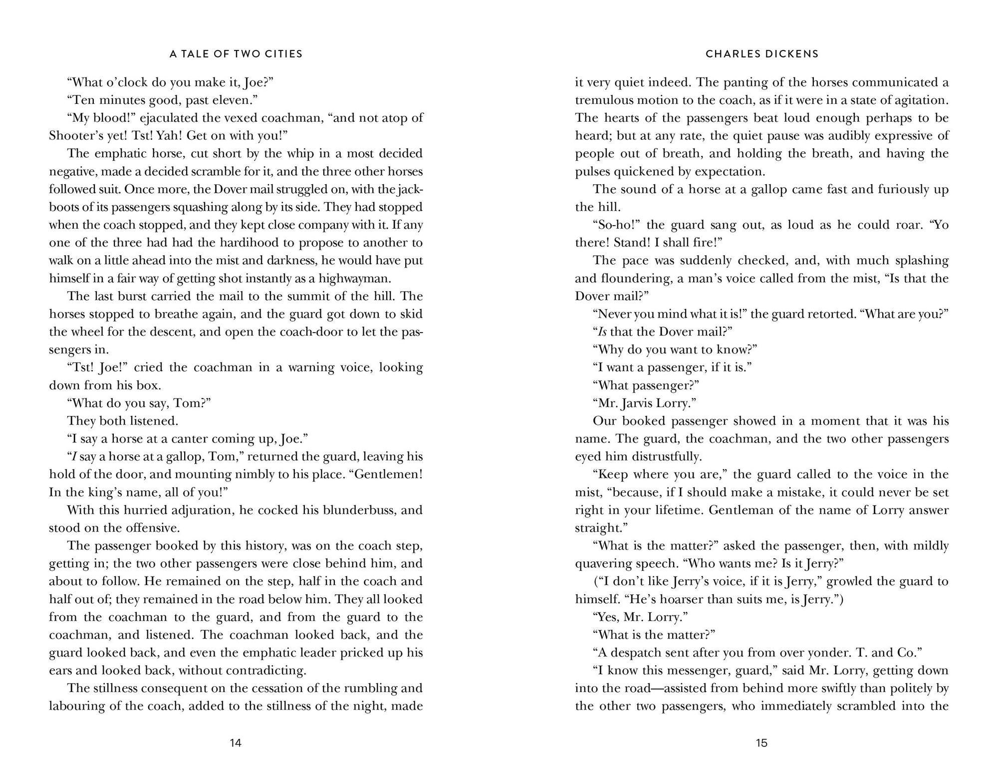 A Tale of Two Cities