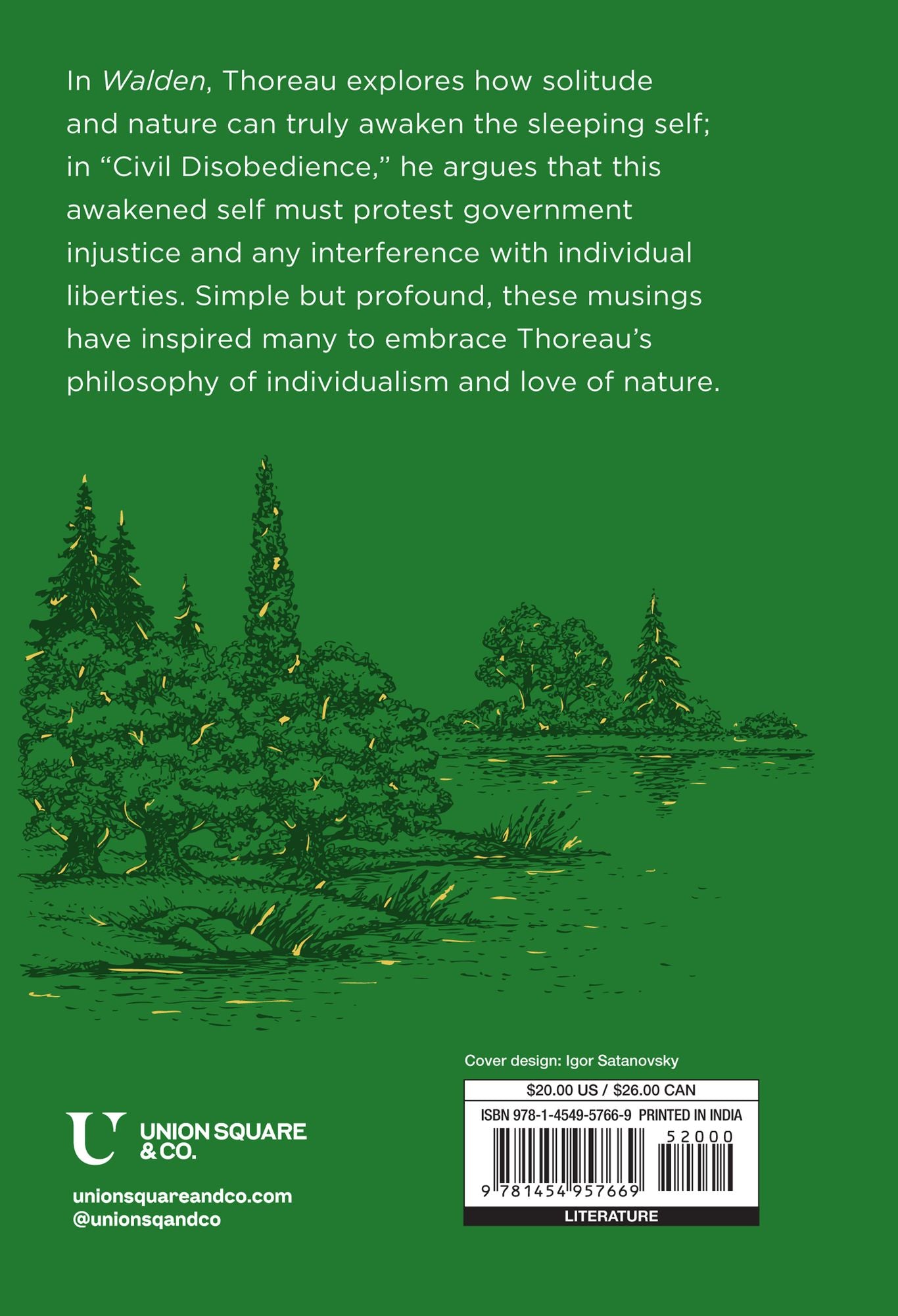 Walden and Civil Disobedience (Special Edition)