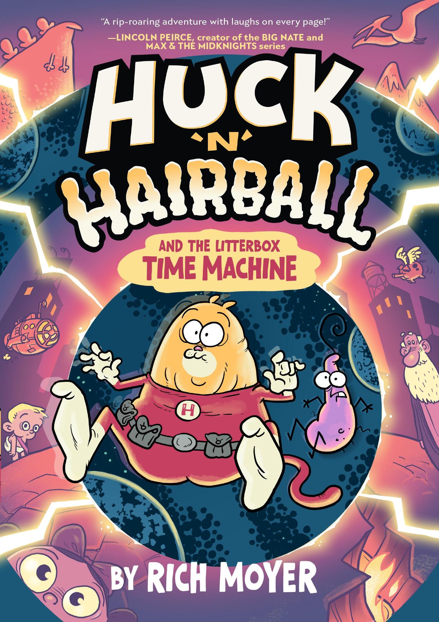 Huck 'N' Hairball and the Litterbox Time Machine