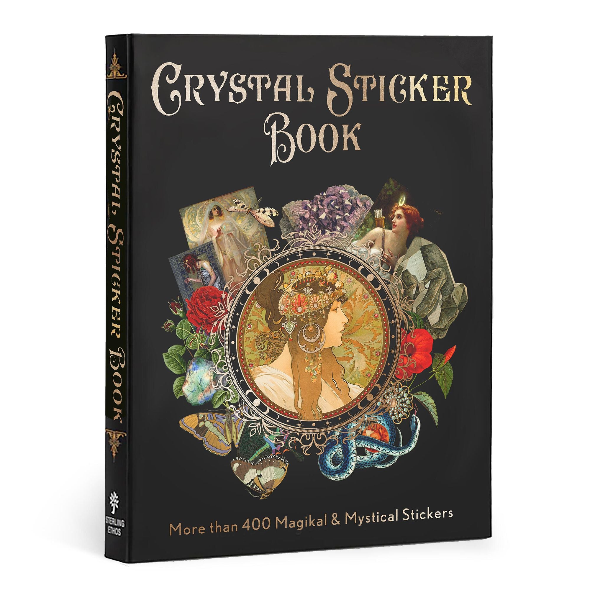 Crystal Sticker Book: More than 400 Magickal & Mystical Stickers