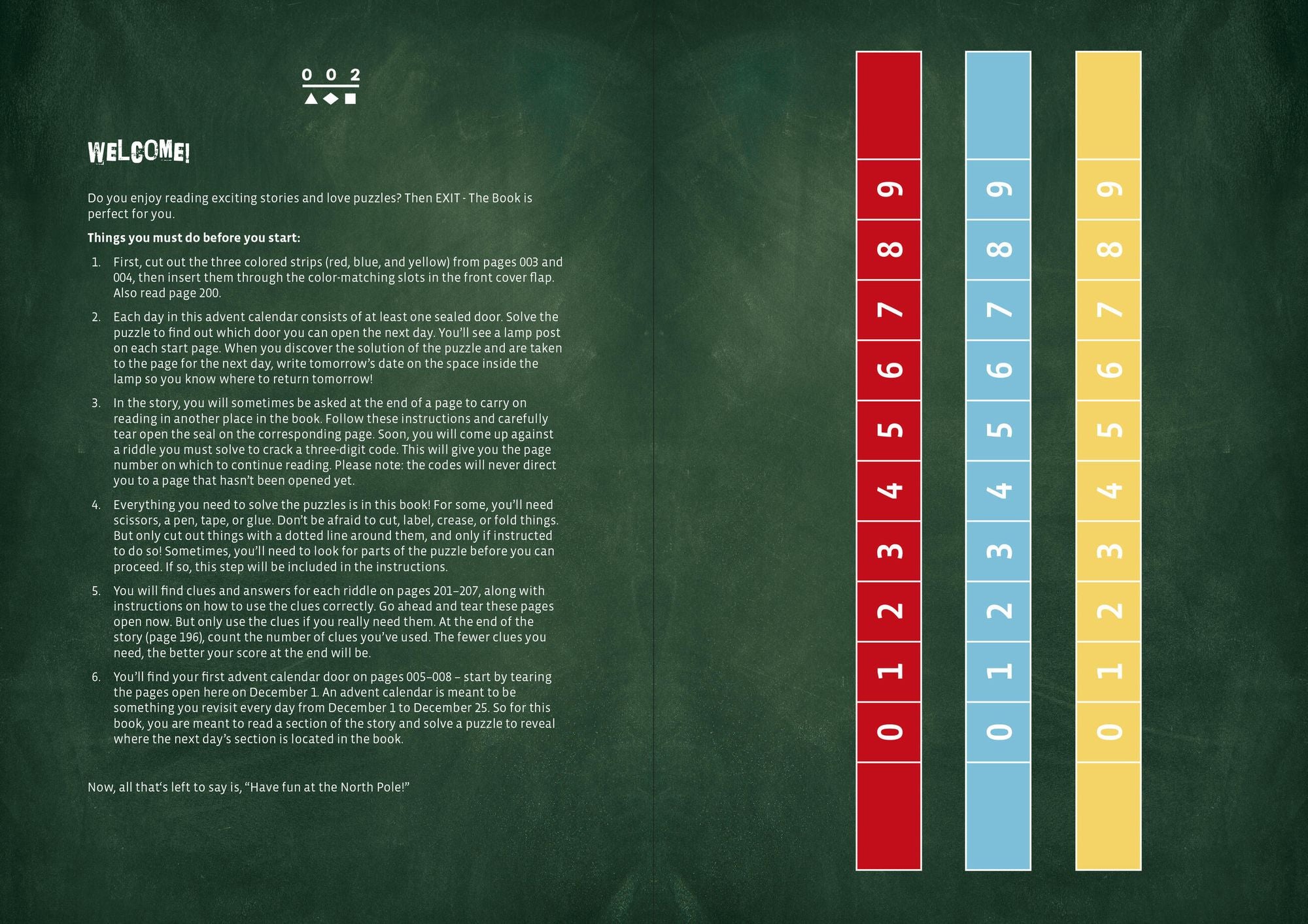 EXIT: The Book - Danger at the North Pole: An Advent Calendar Adventure