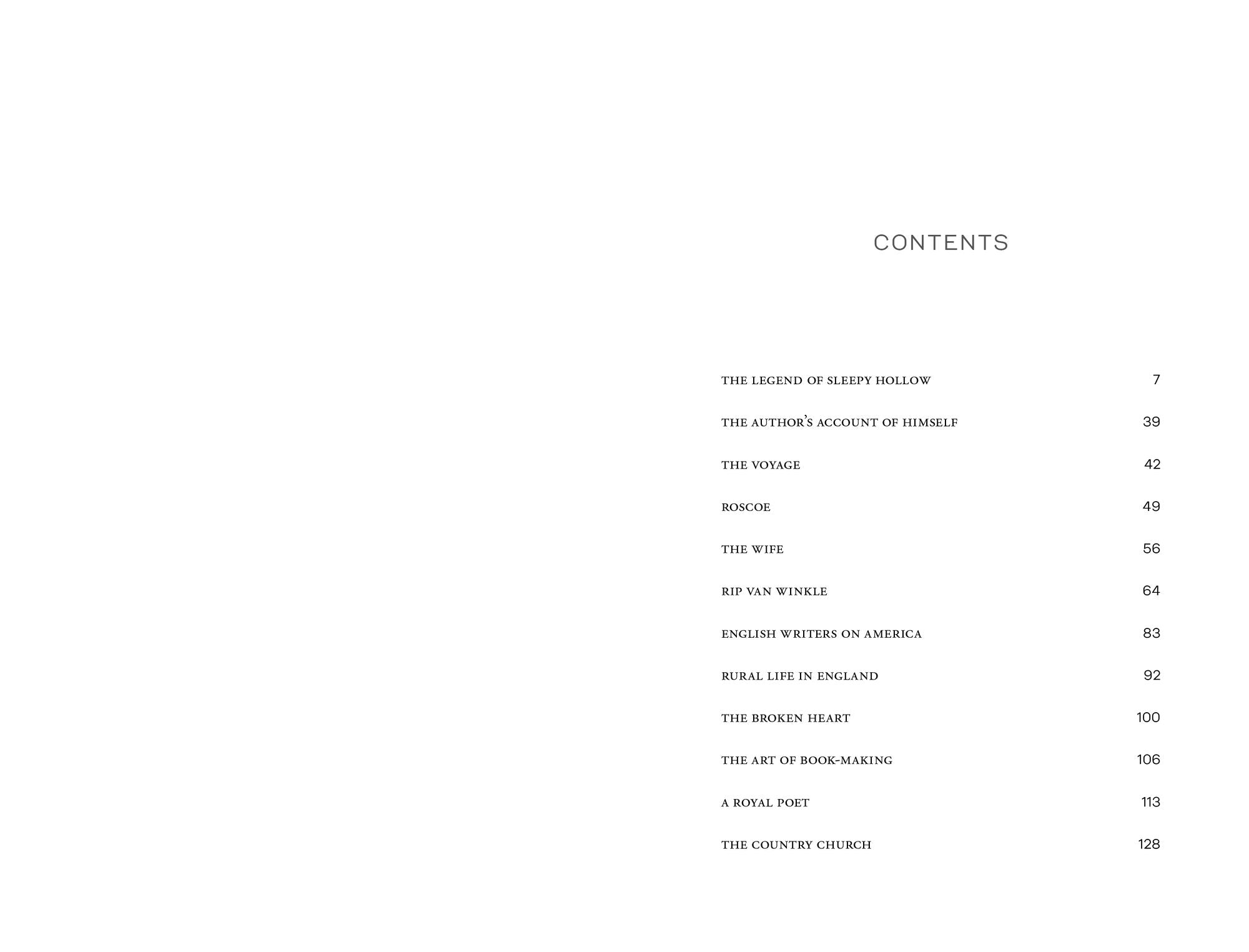 The Legend of Sleepy Hollow & Other Stories