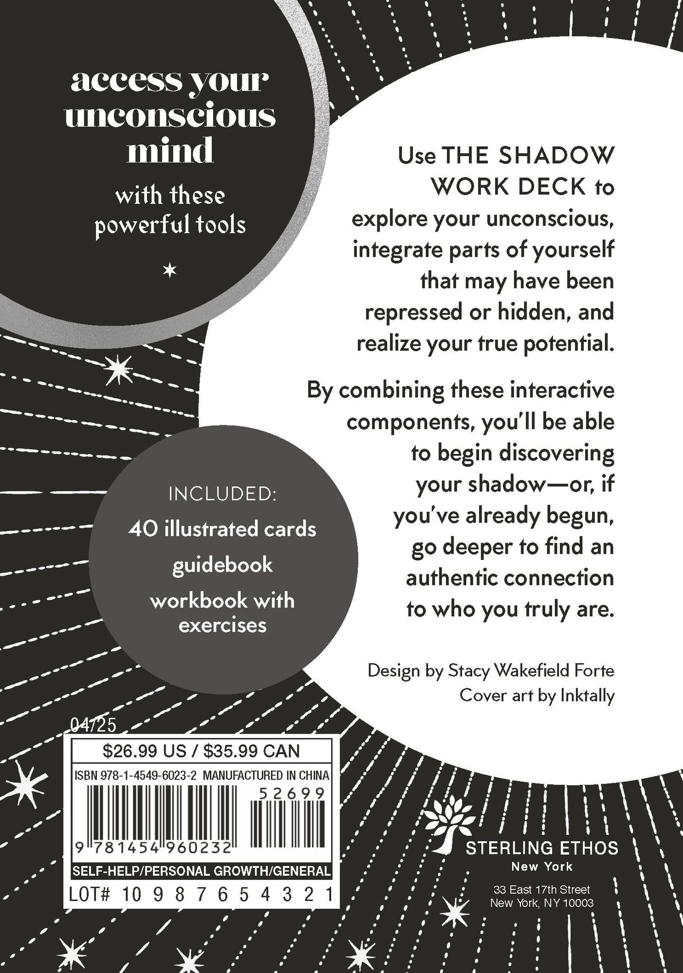 The Shadow Work Deck: 40-Card Deck, Guidebook, & Workbook
