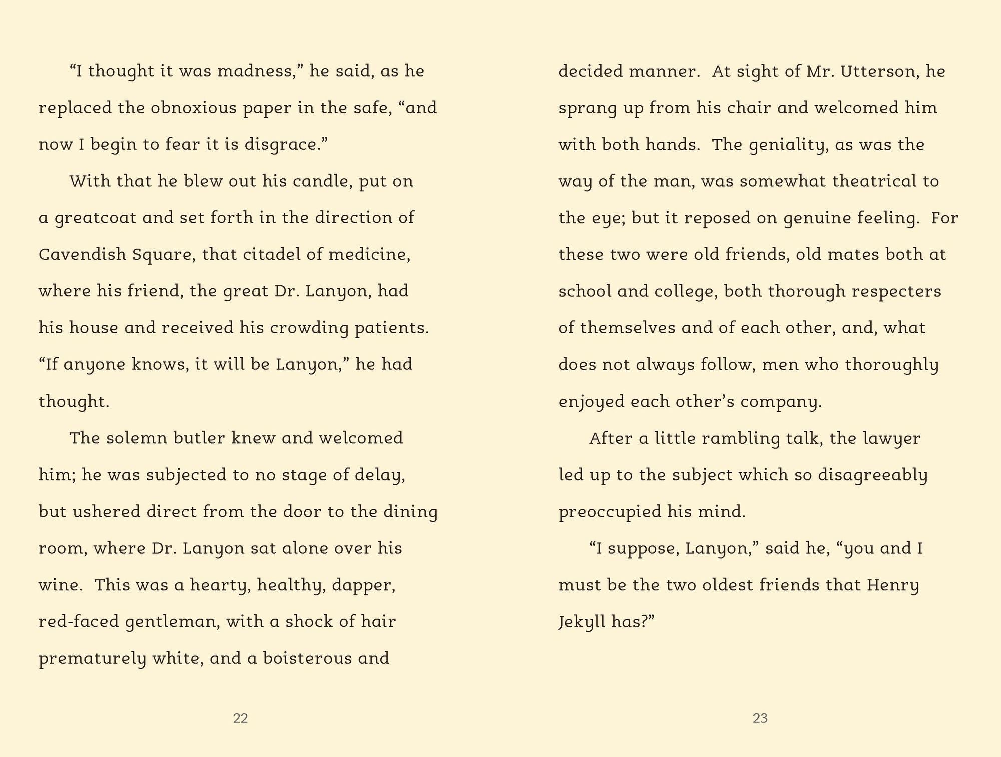 The Strange Case of Dr. Jekyll & Mr. Hyde